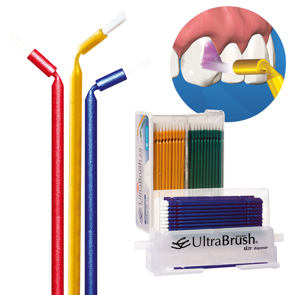 Ultrabrush 2.0 grøn + dispenser, pakke