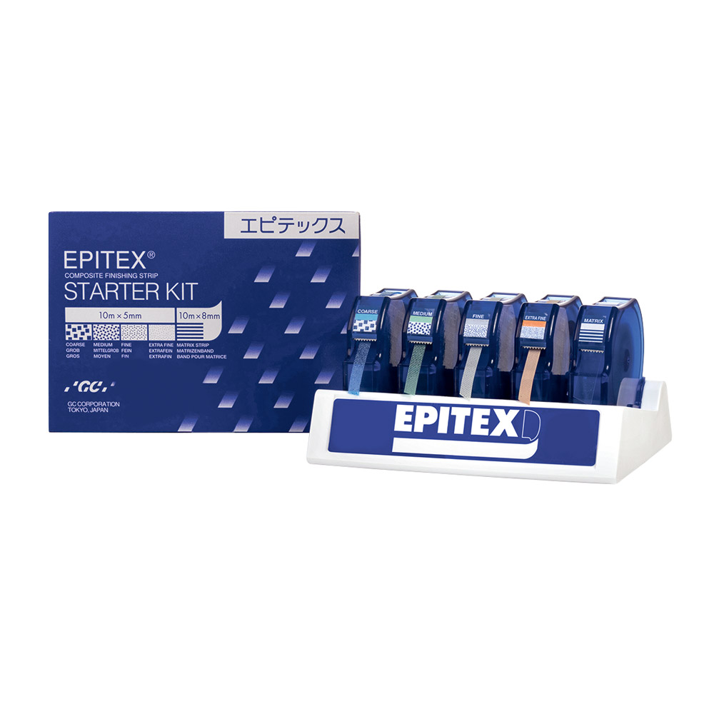 Epitex finerstrimler x-fin rød, 10 m refillpakning