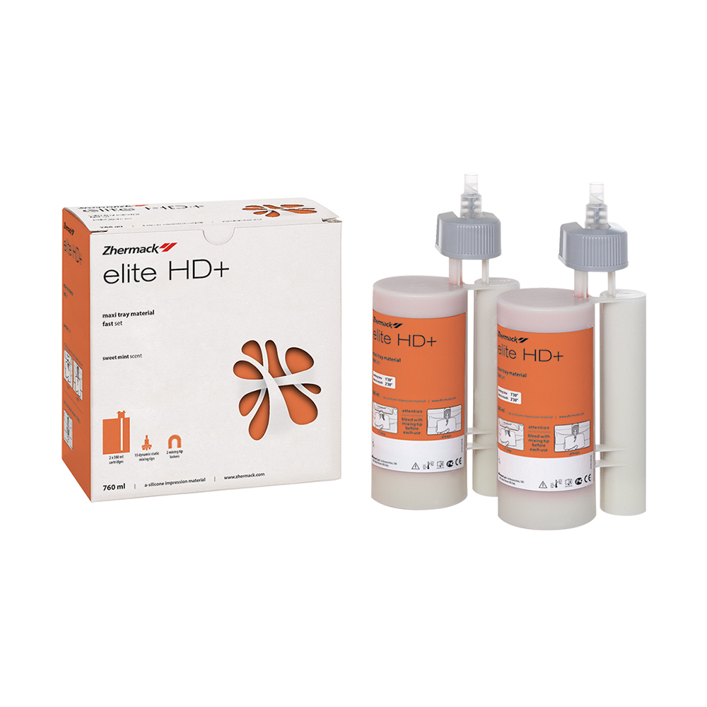 Elite HD+ Bakke Materiale maxi Fast, 6 x 380 ml + 2 Blandespidser Lockers