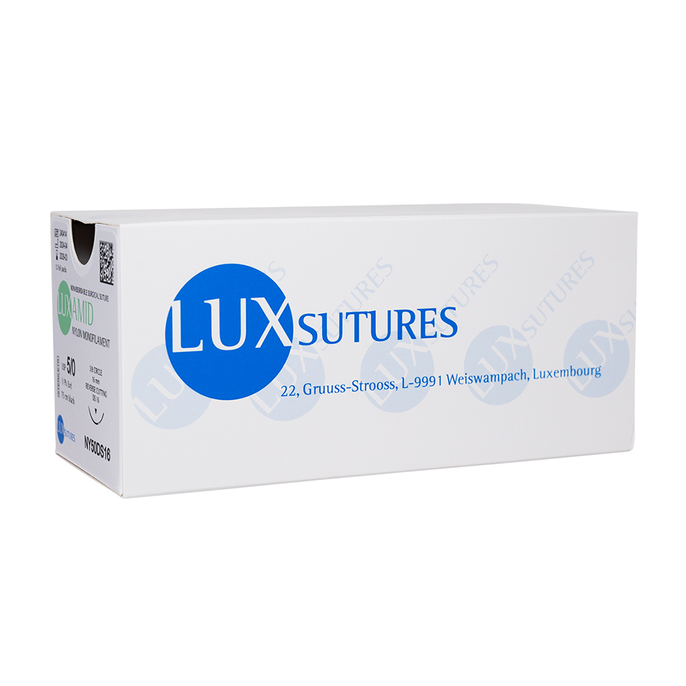 Luxamid Nylon Sort EP 1 DS-16, 12 stk.