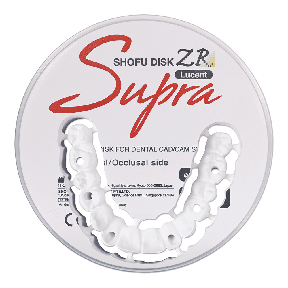 Shofu DISK ZR Lucent Supra 16mm B1 St