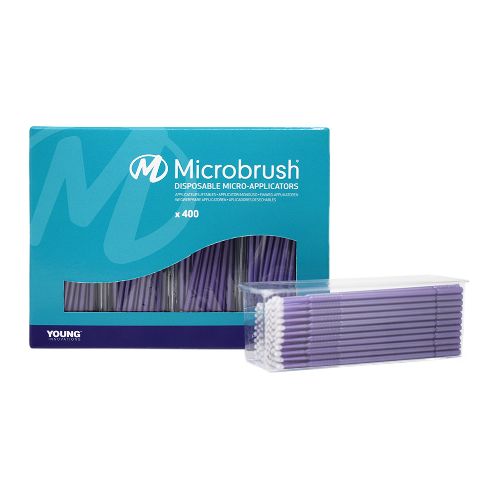 Microbrush plus almindelig Purpur, 400 stk.