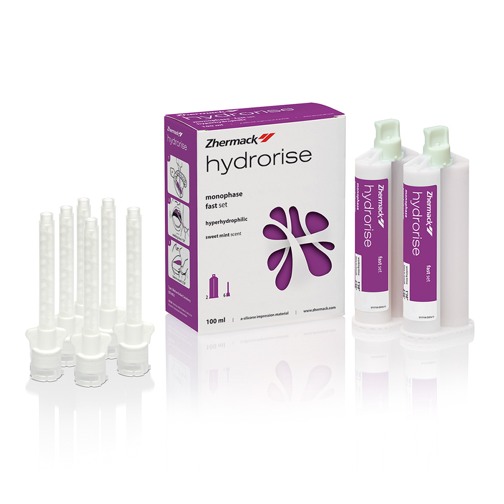 Hydrorise Monophase Fast Set, 2 x 50 ml patron, 6 blandespidser