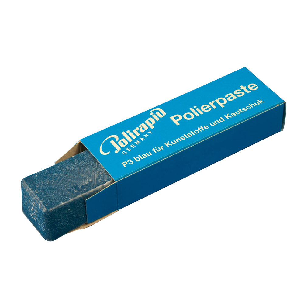 Polerpasta blå plast/gummi, pakke