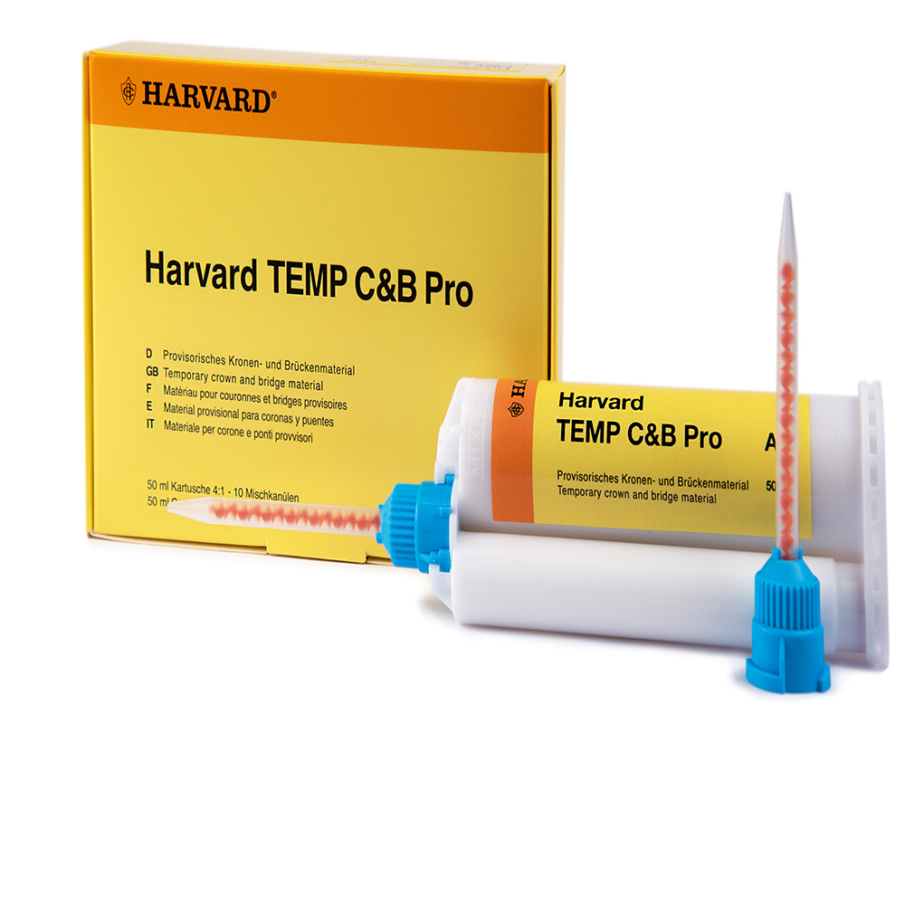 Harvard Temp C+B Pro A3, 50 ml patron + 10 blandingskanyler
