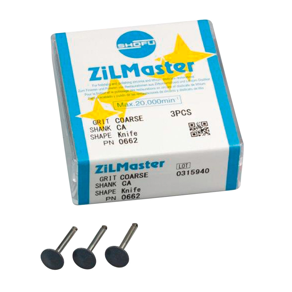 ZiLMaster Wst kniv grov, 3 stk.