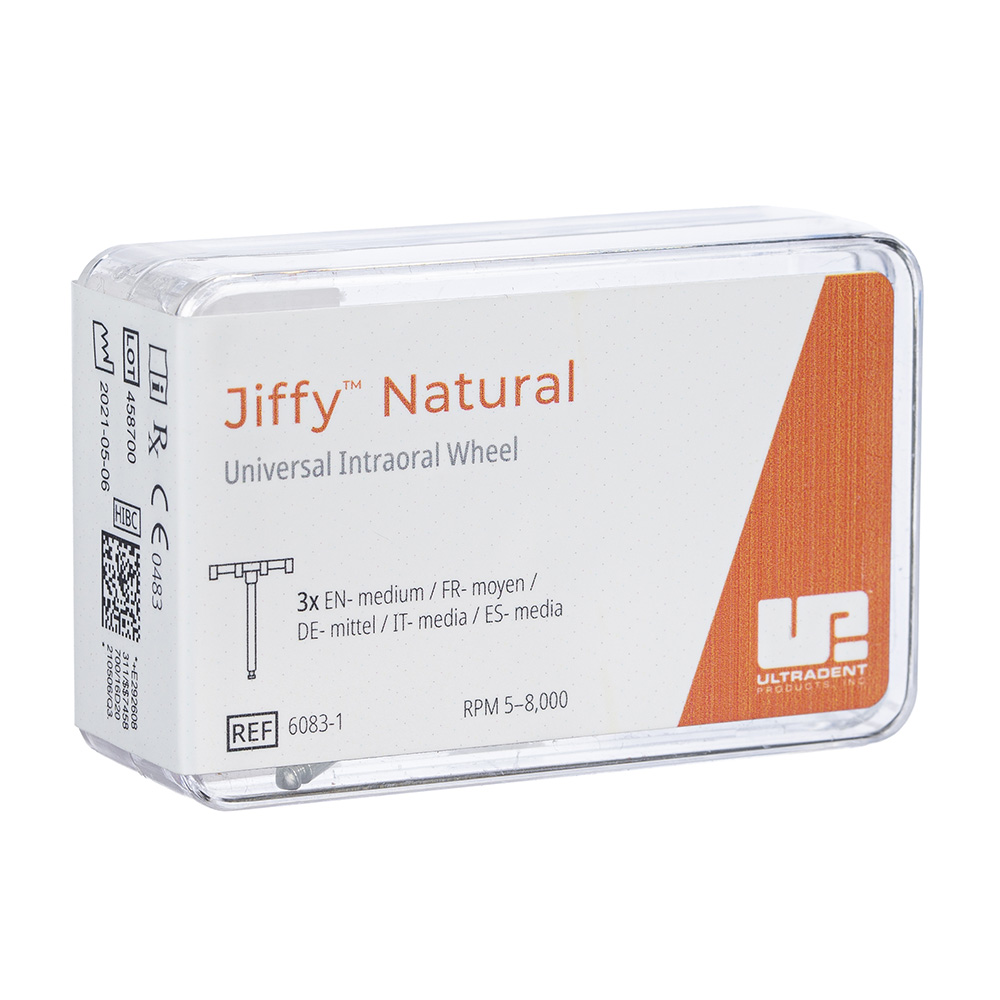 Jiffy Natural Wheel RA medium, Universal 14 mm, 3 stk.