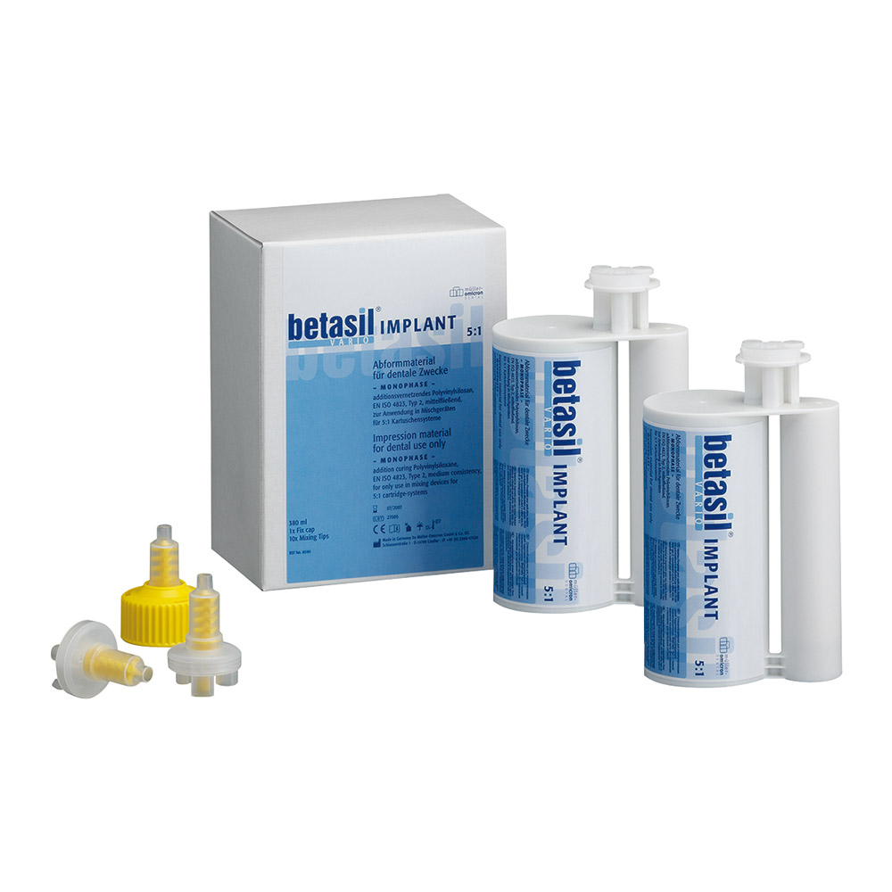Betasil Vario Implant 5:1, 2 x 380 ml patroner
