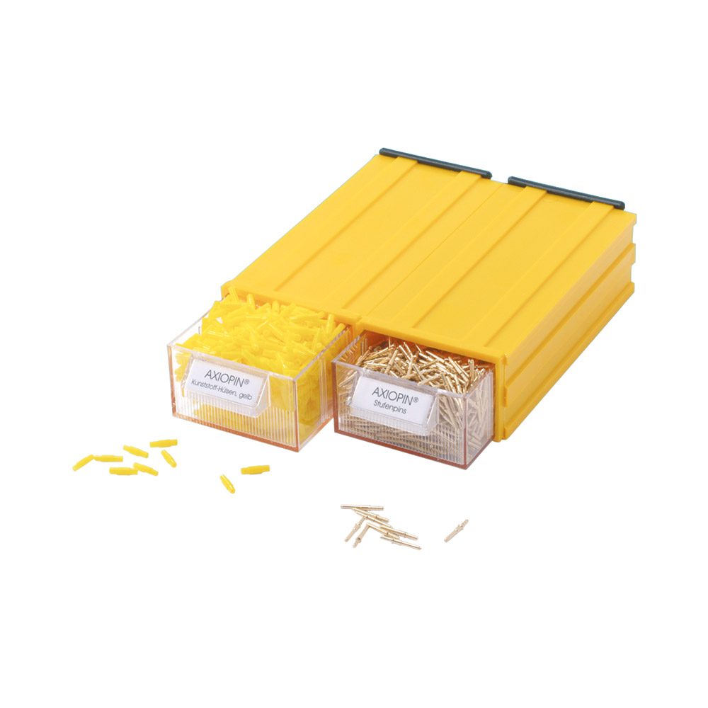 Axiopin-stifter + hylstre Axiobox, 1000 stk.