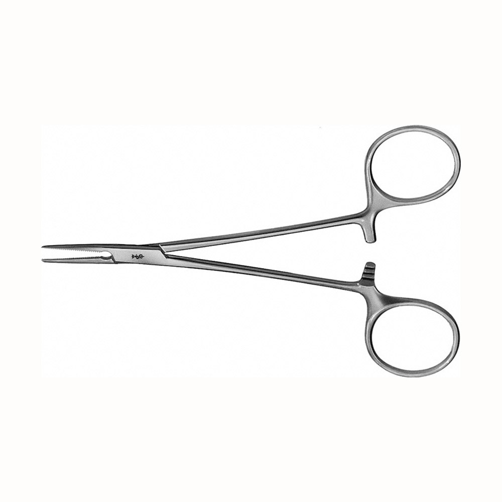 Myggeklemme Halsted 12,5 cm lige, stk.