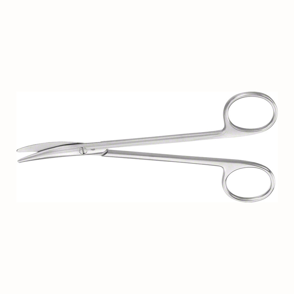 Metzenbaum dissektionssaks 14,5 cm buet, stk.