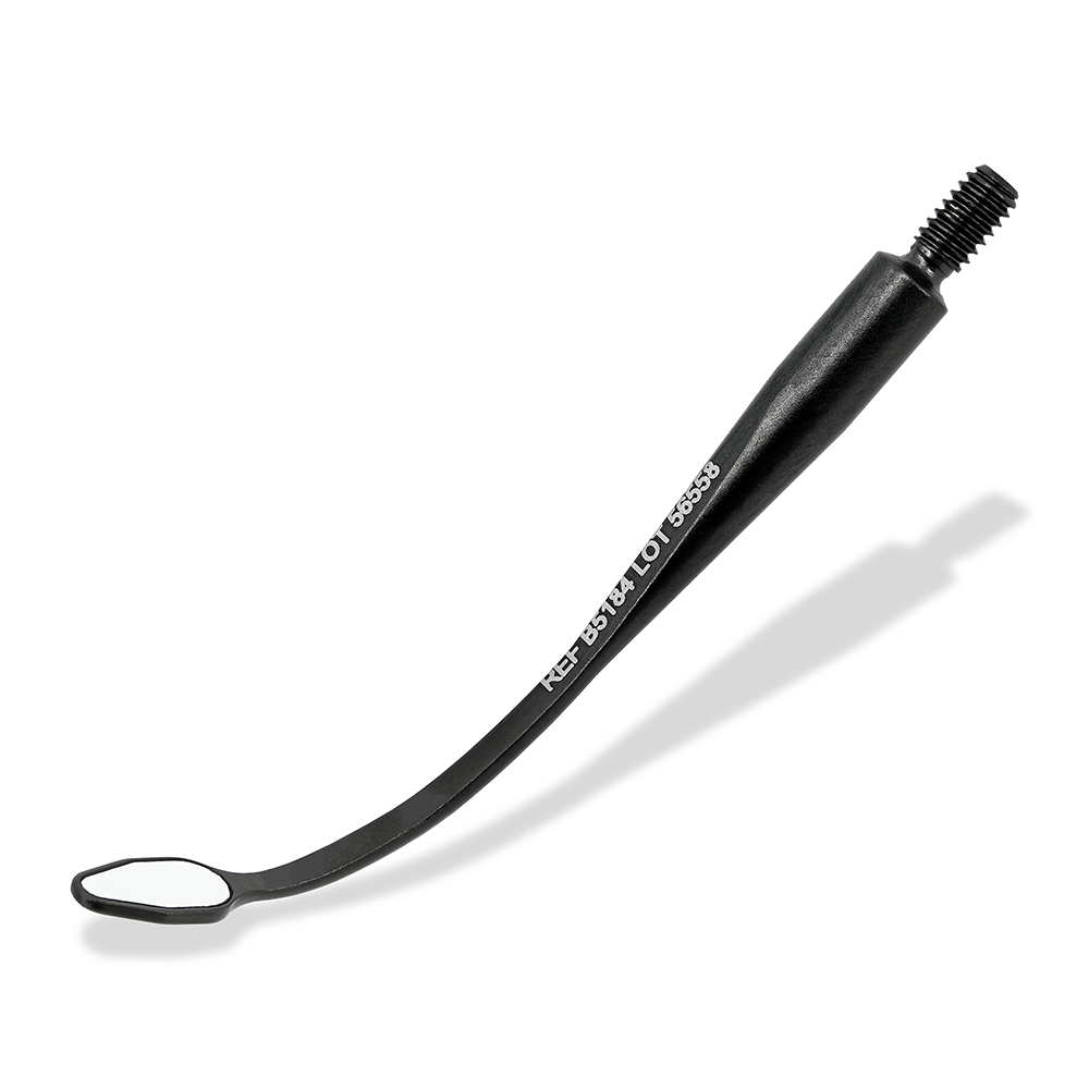 Mundspejl BLACK Microflex 3 x 6 mm dråbeformet, stk.