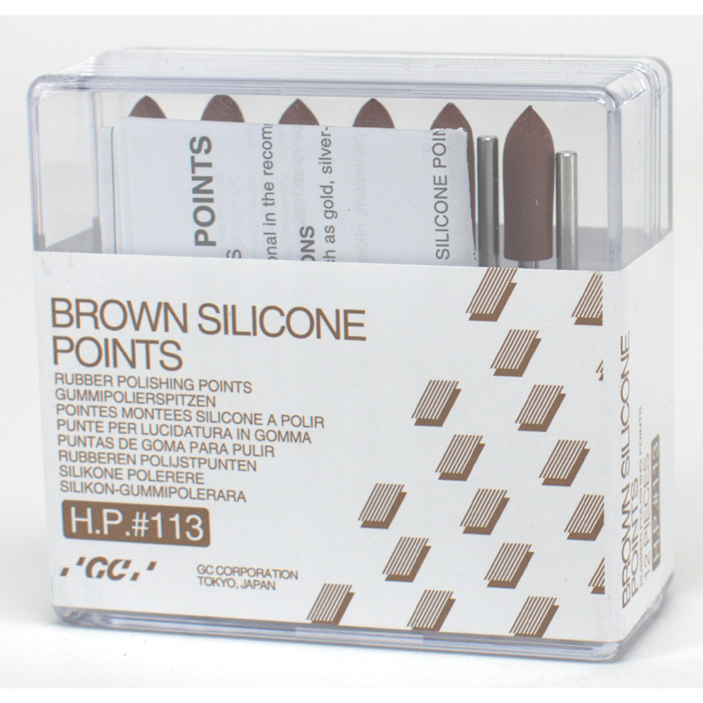 Silicon Points GC Hst brun 113, 12 stk.