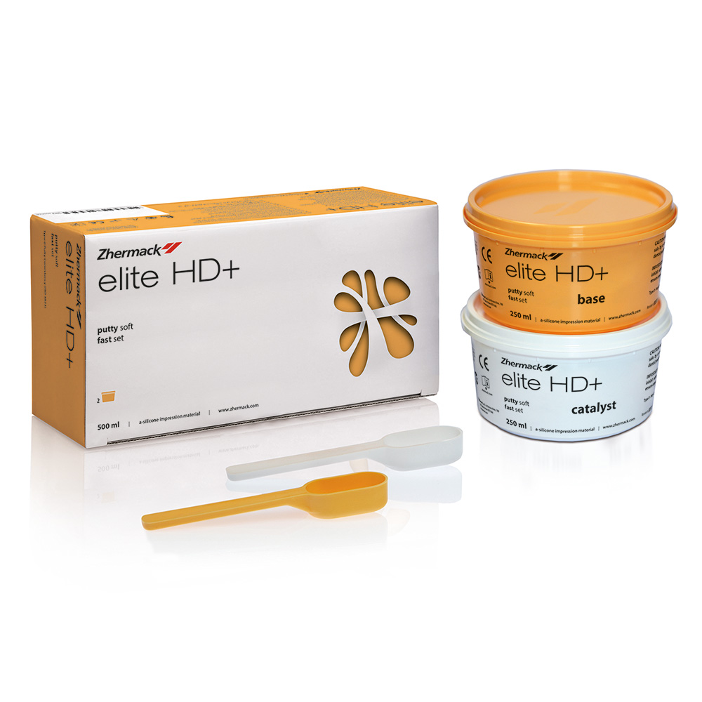 Elite HD+ Putty Soft Fast, 2 x 250 ml dåse