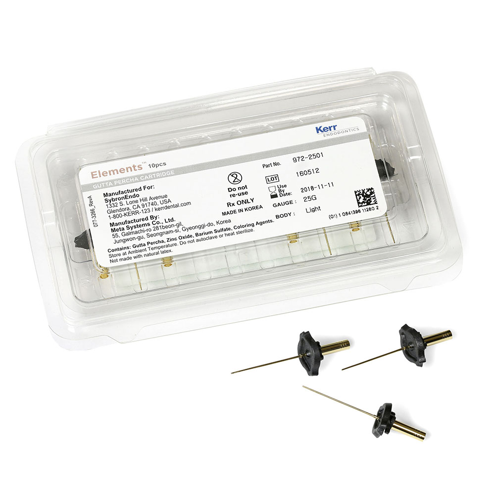 Elements Guttapercha Patron 25GA LB, 10 stk.