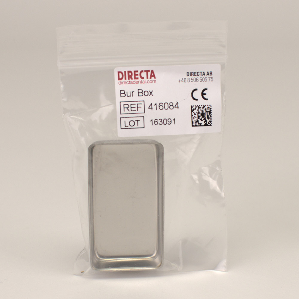 Borbox i metal 48 x 27 x 9 mm, stk.