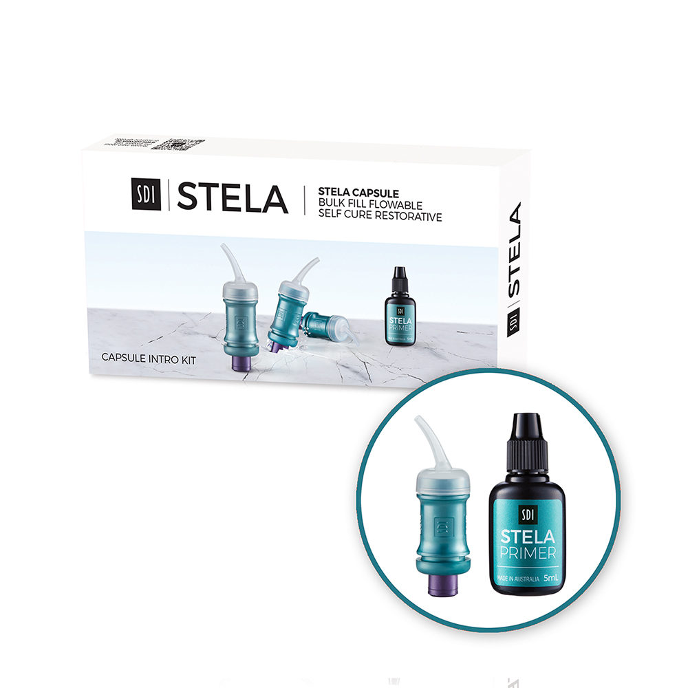 Stela Capsule, startkit (10 Stela-kapsler, 5 ml primer, 15 mikroapplikatorer)