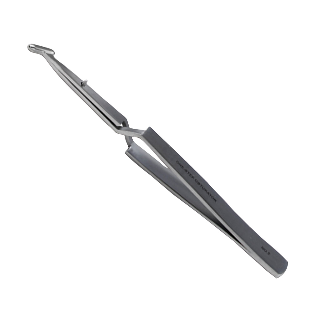 One-step klemme-pincet 135° kort, stk.