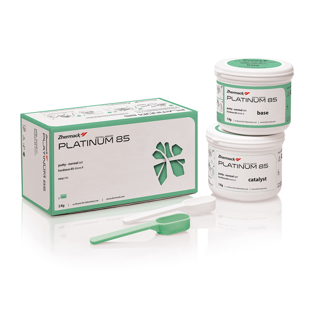 Platinum 85 silikone, 2 x 1 kg pakke