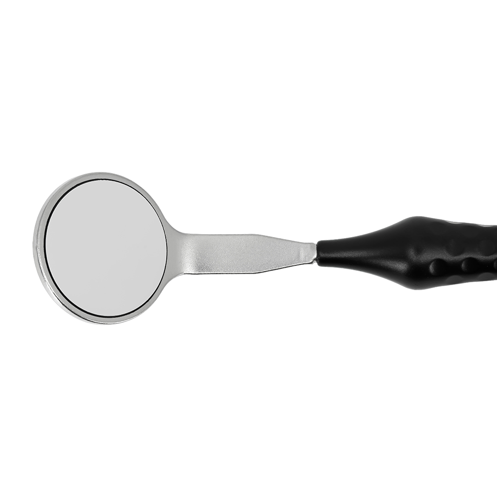 Mundspejl MEGA Rhodium 4 plan SS, 12 stk.