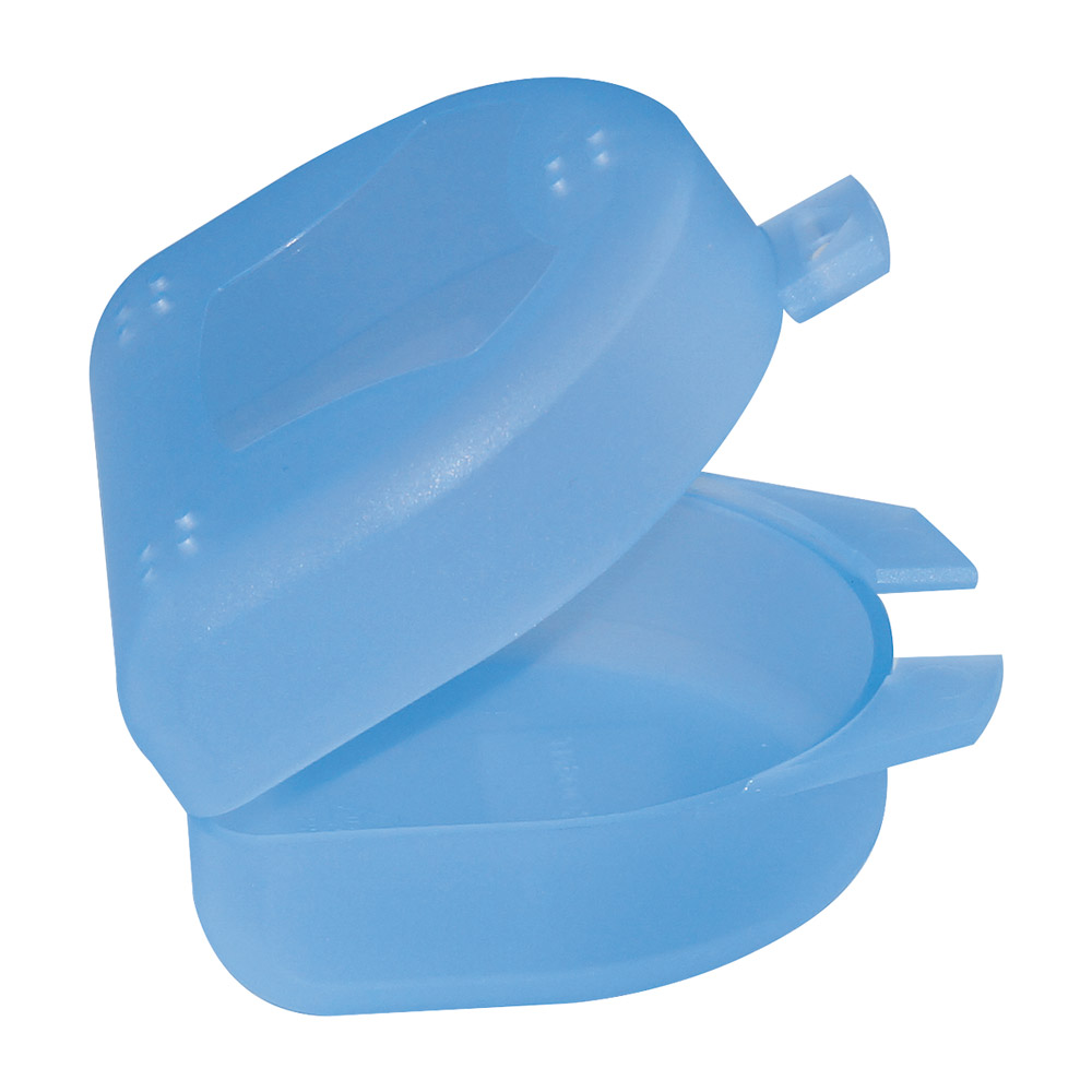 Erkobox 45 mm blå-transparent, 20 stk.