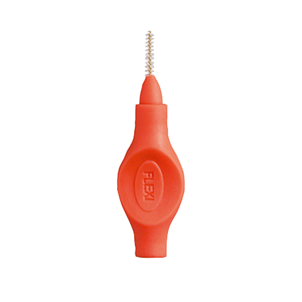 Interdentalbørster Flexi orange 0,8, 25 stk.