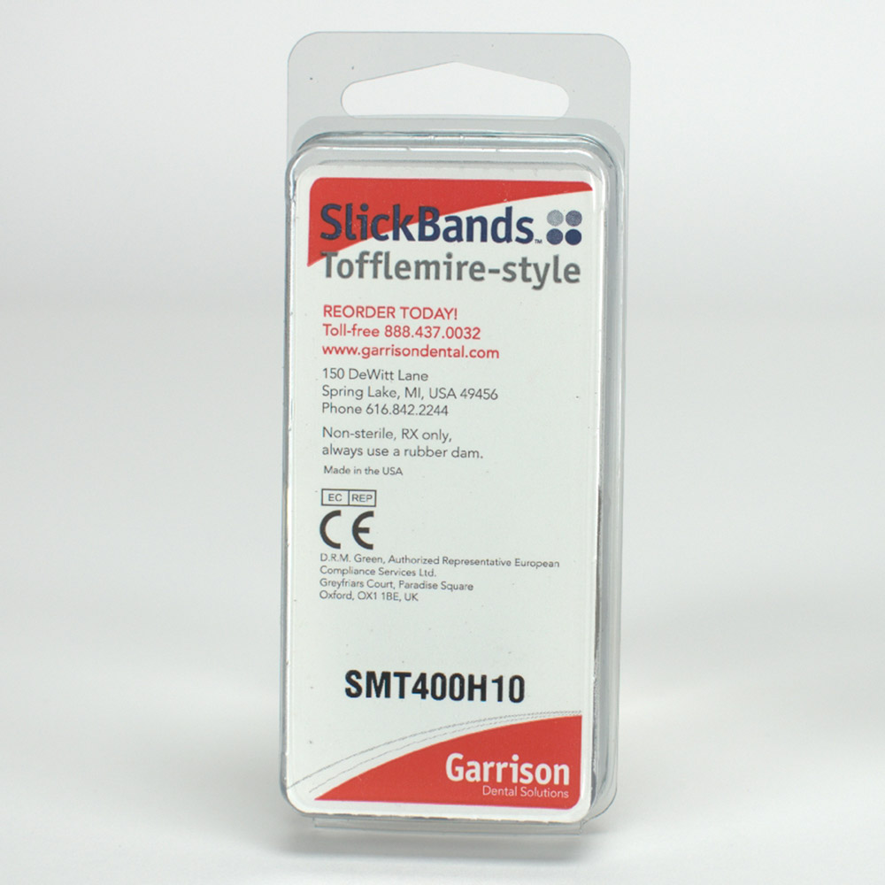 Tofflemire Slick Band almindelig højre bue, 100 stk.
