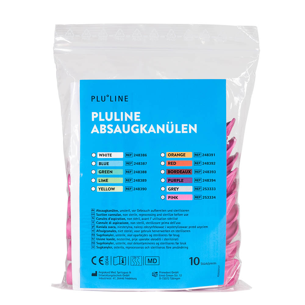 PLULINE SUGEKANULER pink, 10 stk.