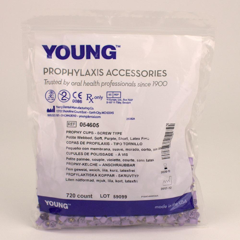 Young Petite Web LF kort kop lilla, 720 stykker