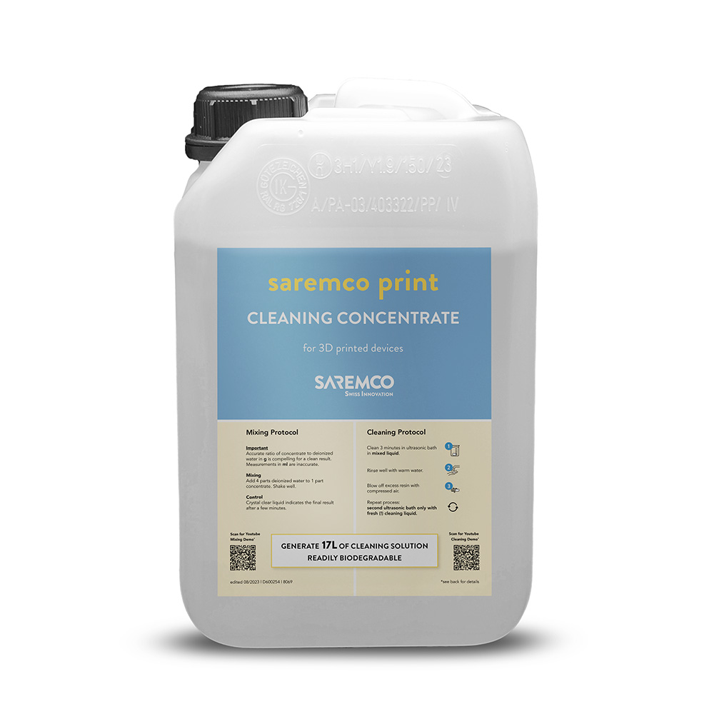 Saremco Print rengøringskoncentrat, 3 L dunk