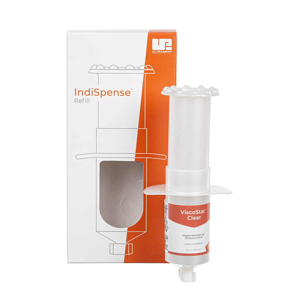 ViscoStat Clear IndiSpense Genopfyldning EU 30 ml / 38,52 g sprøjte