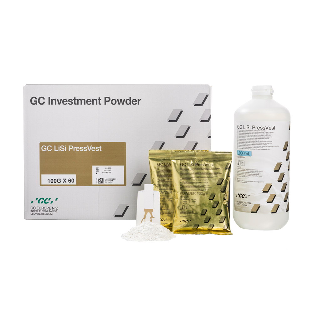 GC LiSi PressVest 60 x 100 g, 6 kg
