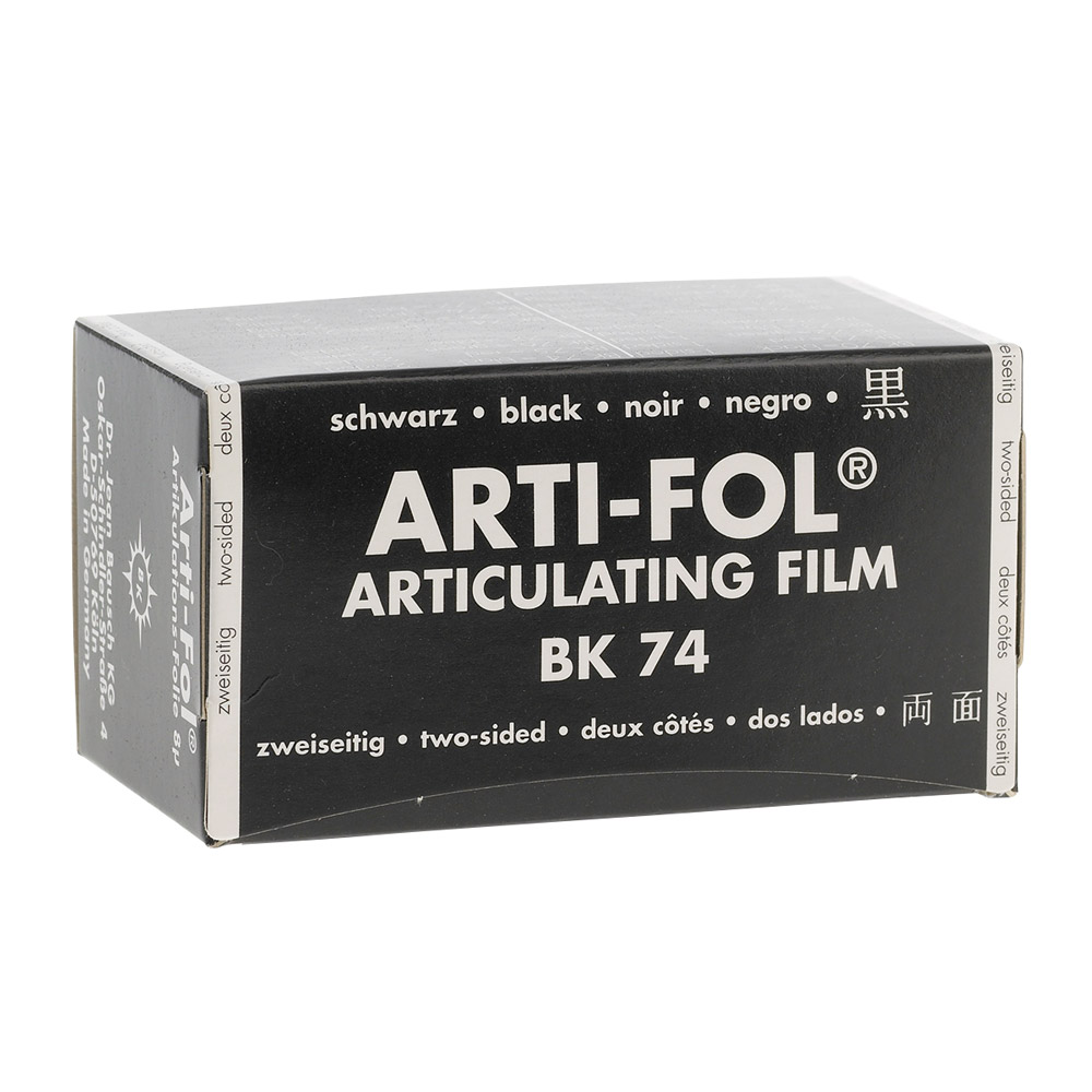 Arti-Fol dobbeltsidet sort 75 mm BK 74, 15 m