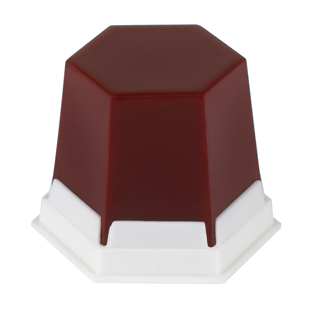 GEO Cervicalvoks rød-transparent, 75 g