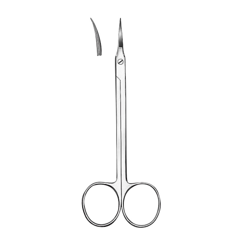 Tandkødssaks 862 12,0 cm buet, stk.