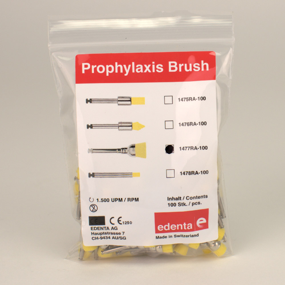 Prophy-børste Wst 1477 hård, 100 stk.