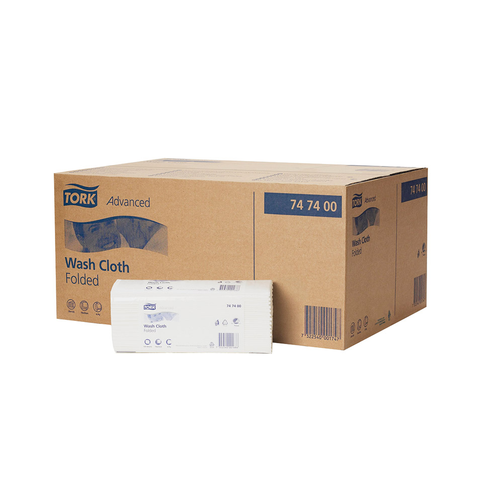Tork Advanced vaskeklud foldet 4-lags, karton