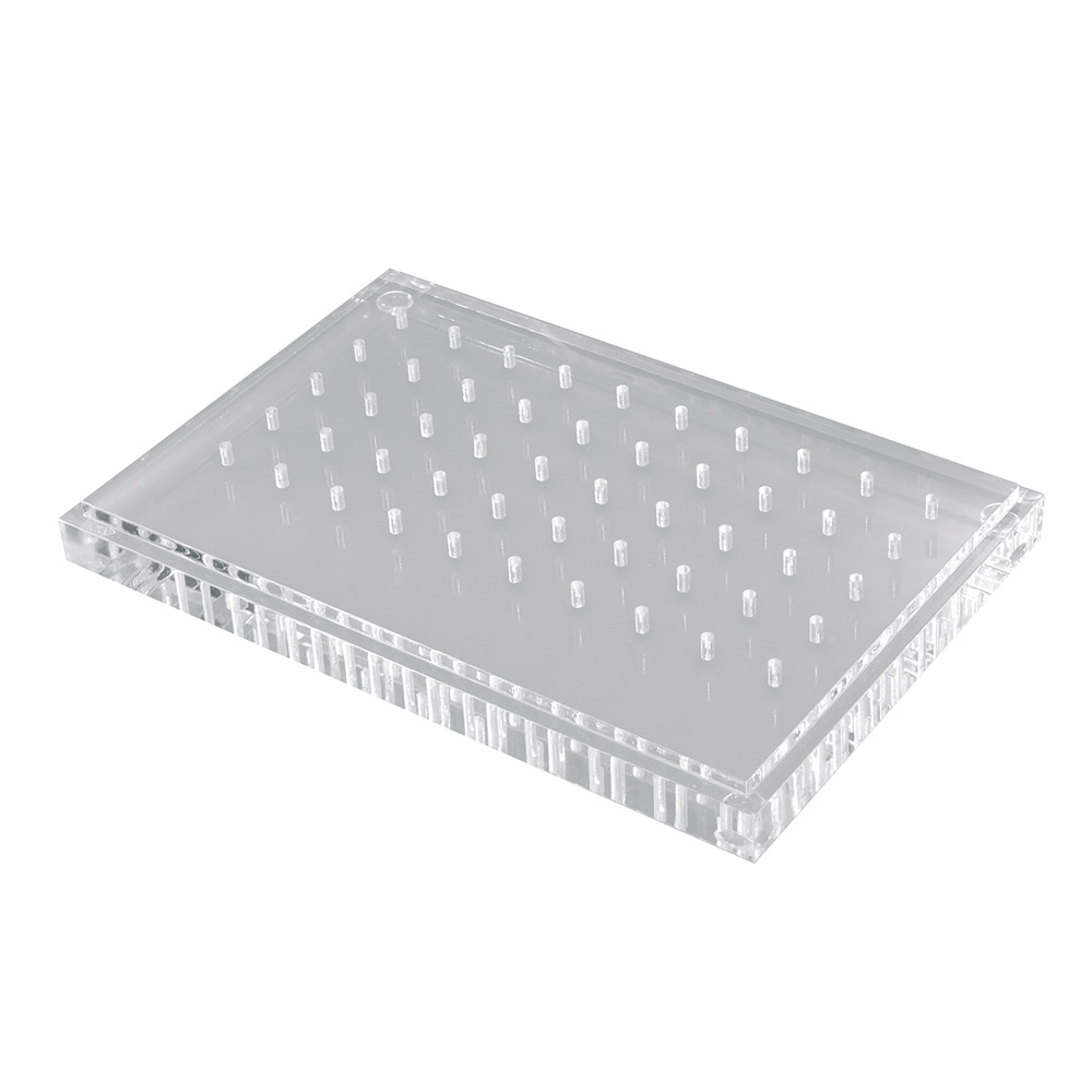 Boremaskineholder 2807 plexiglas til Hst + Wst, stk.