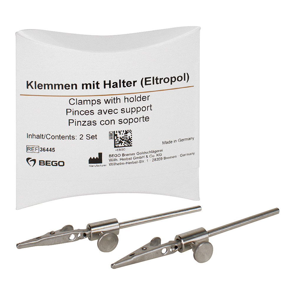 Reserveklemmer med holder Eltropol, 2 stk.