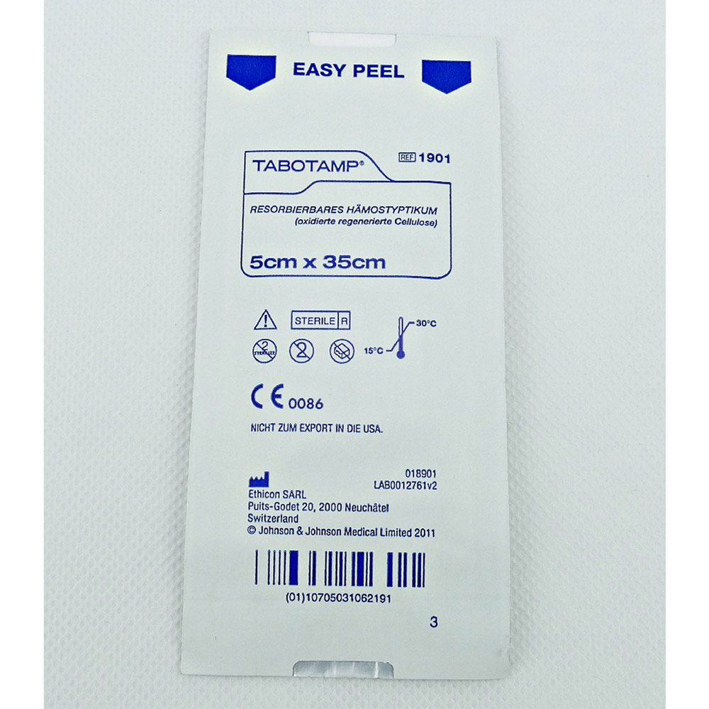 Tabotamp 5 x 35 cm, stk.