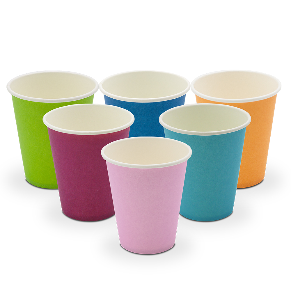 Mundskyllekrus papir 180 ml assorteret