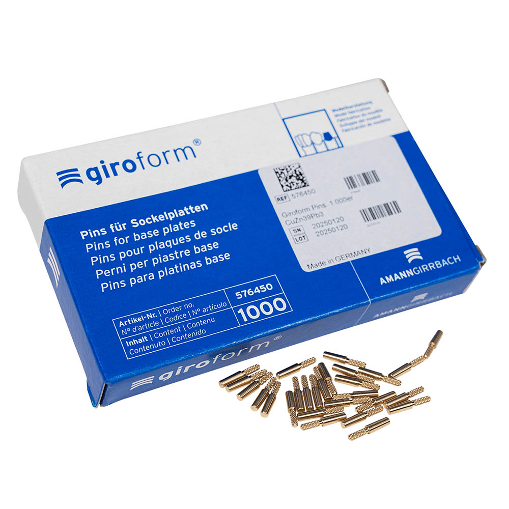 Giroform nåle, 1000 stk.