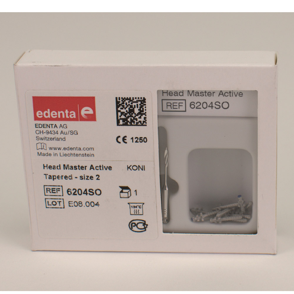 Headmaster Active konisk kort Str.2, sortiment