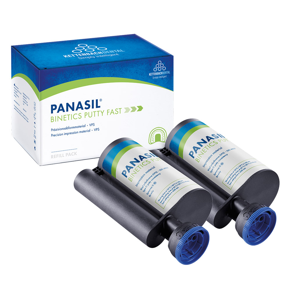 Panasil binetics Putty Fast Patron, 2 x 380 ml Genopfyldning