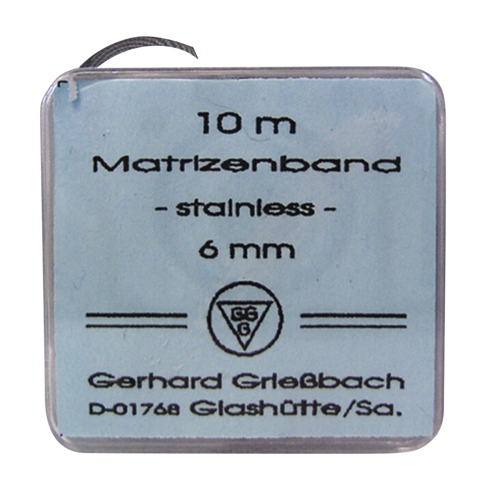 Matrixbånd 0,05 x 5 mm, 10 m
