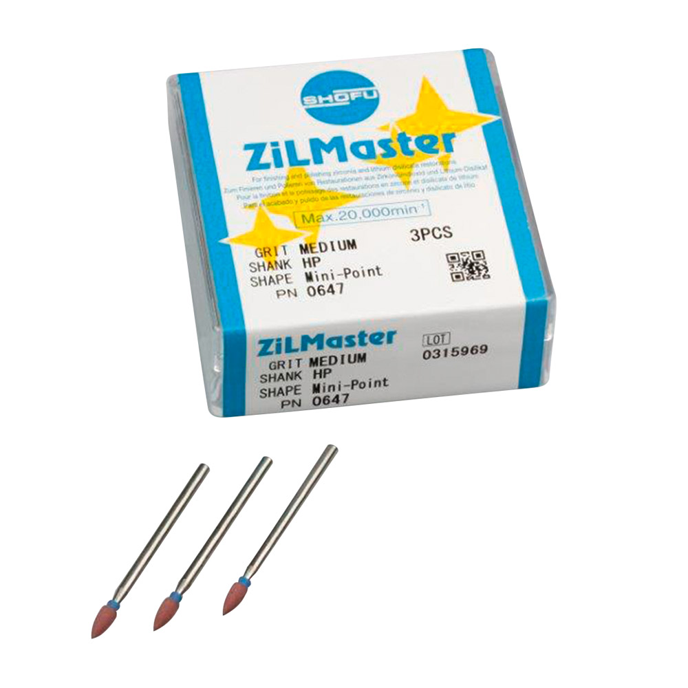 ZiLMaster Hst Mini-Point medium, 3 stk.
