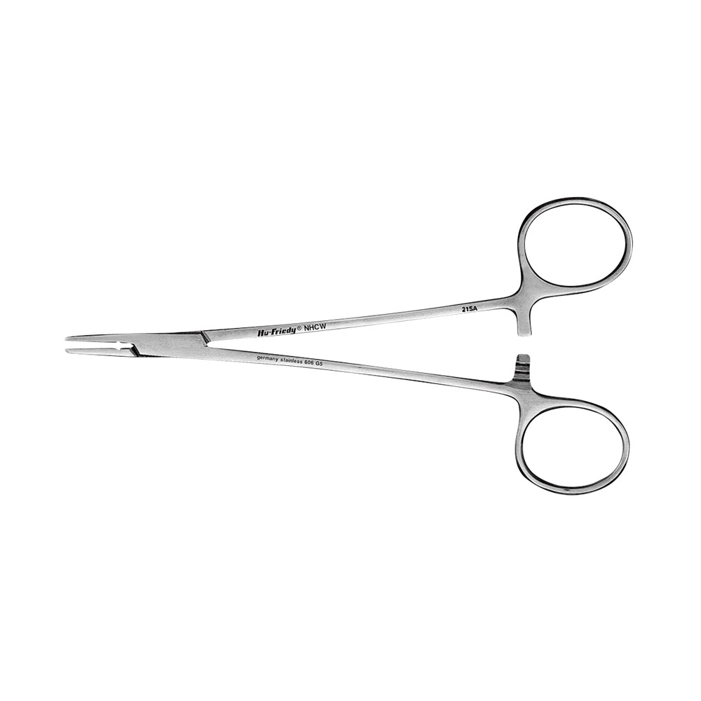 Crile-Wood nåleholder med rille 3-0 6-0 15,0 cm, stk.