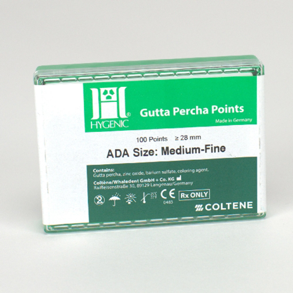 Guttaperchapidser rosa MF, 100 stk.