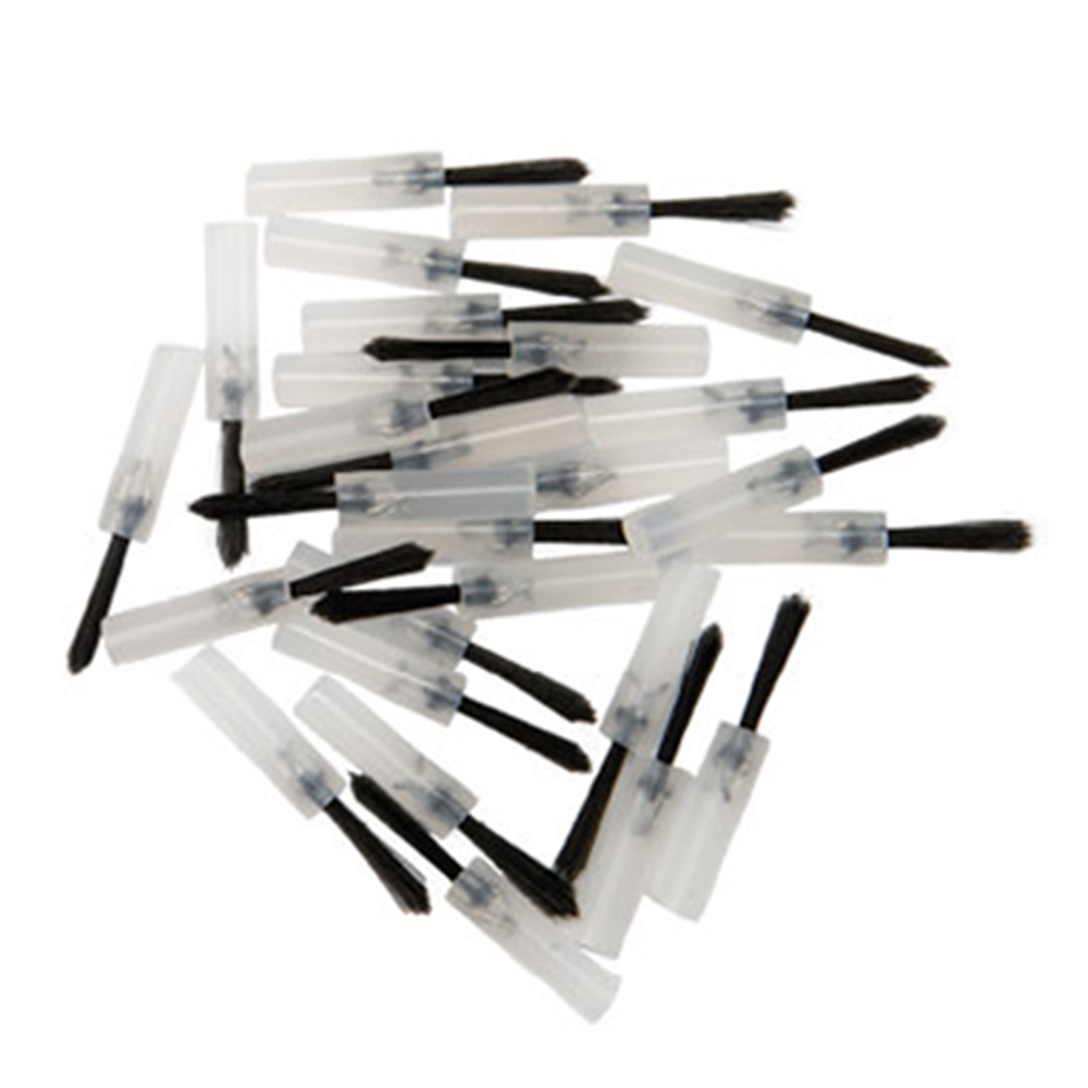 Monoart penselender, medium, sort, 100 stk.