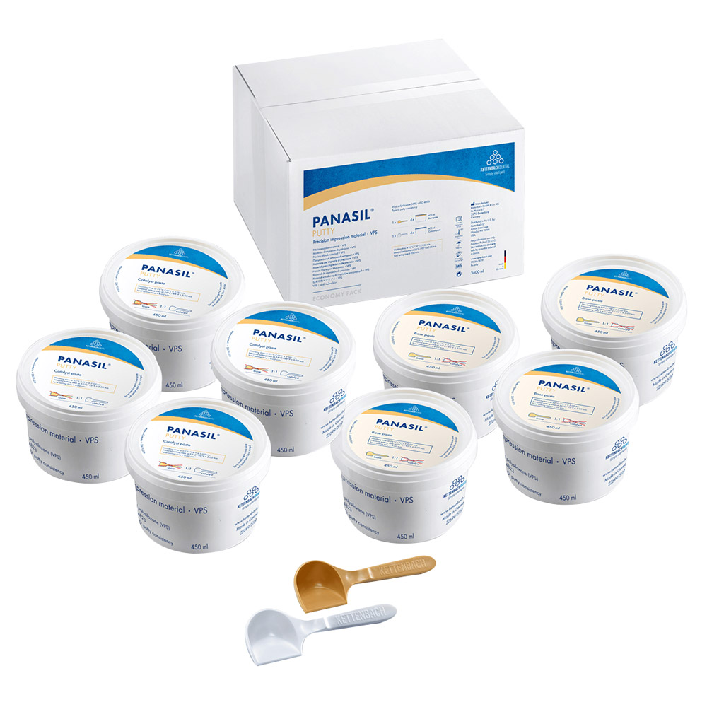 Panasil Putty, 4 x 900 ml